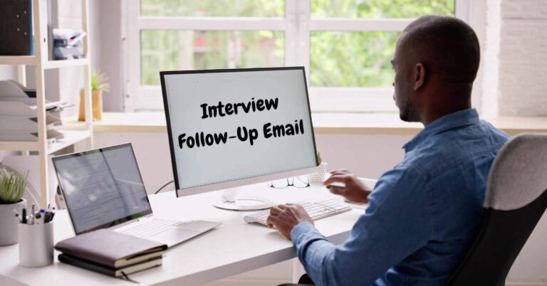 How to send an effective interview follow-up email